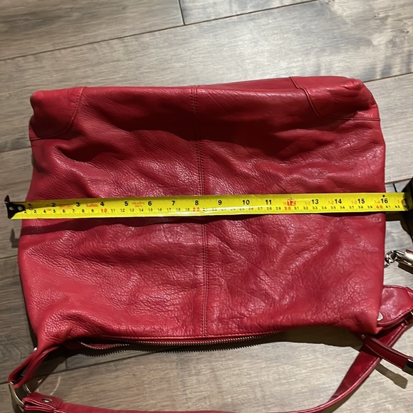 Red Danier all leather purse with multiple compartments. Excellent condition. - Picture 8 of 8